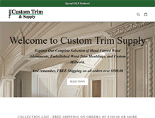 Tablet Screenshot of customtrimsupply.com